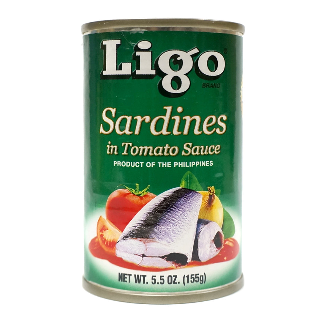 LIGO SARDINES E/TOMATO SAUCE 力高 茄汁沙丁魚(5.5 OZ)
