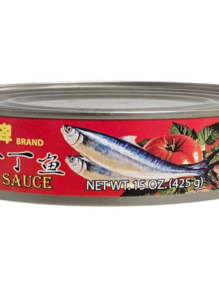 O.MASCOT  SARDINES W/TOMATO SAUCE 吉祥 茄汁沙丁魚(15 OZ)