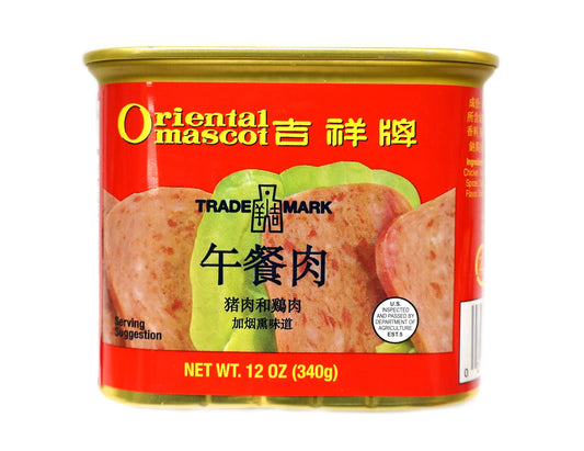 O. MASCO LUNCHEON MEAT 吉祥 火腿午餐肉(豬肉+雞肉)(12 OZ)