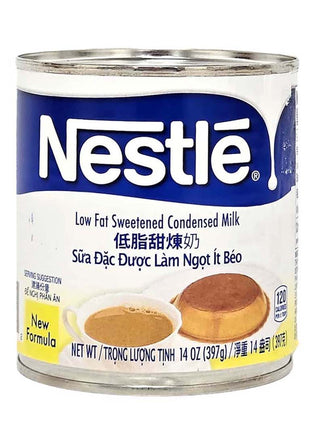 NESTLE LOW FAT SWEETENED CONDENSED MILK 雀巢 低脂甜煉奶(14 OZ)