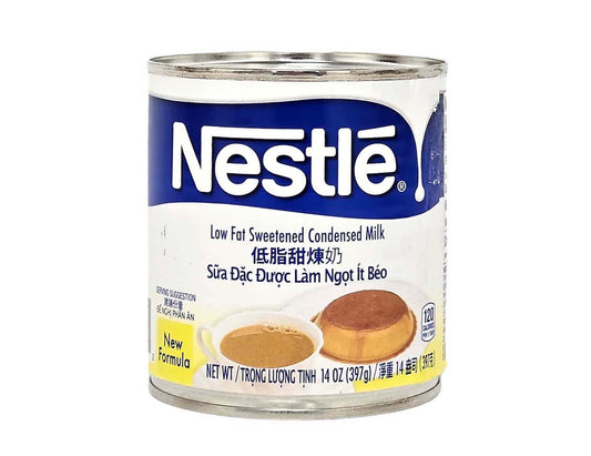 NESTLE LOW FAT SWEETENED CONDENSED MILK 雀巢 低脂甜煉奶(14 OZ)