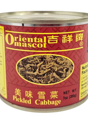 O.MASCOT PICKLED CABBAGE 吉祥 雪菜(7 OZ)