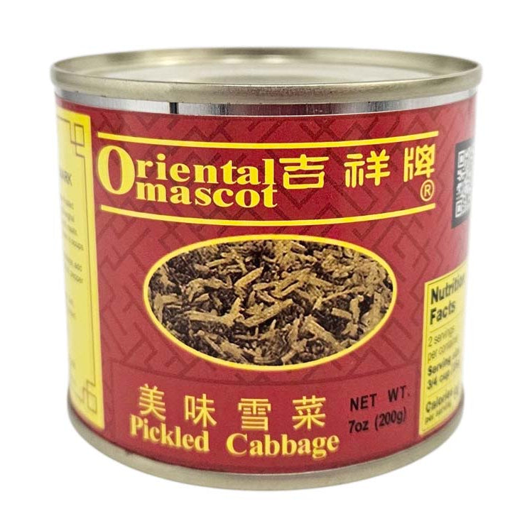 O.MASCOT PICKLED CABBAGE 吉祥 雪菜(7 OZ)