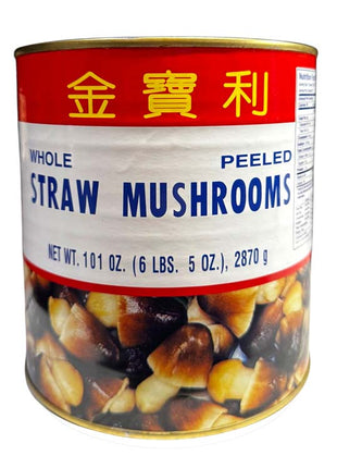 K.B.L. STRAWMUSHROOMS(M) 金寶利 去皮草菇*中粒*(A10)