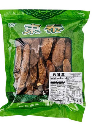 ROASTED RADIX GLYCYRRHIZAE (ZHI GAN CAO PIAN) 炙甘草片(16 OZ)