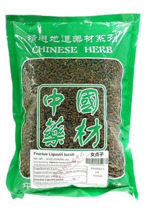 FRUCTUE LIGUSTRI LUCIDI (NU ZHEN ZI) 女貞子（16 OZ）