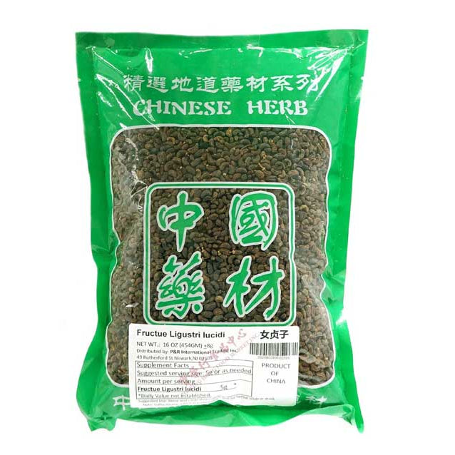 FRUCTUE LIGUSTRI LUCIDI (NU ZHEN ZI) 女貞子（16 OZ）