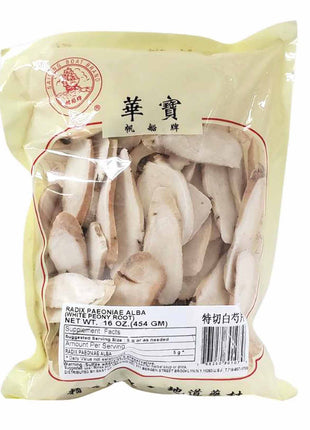 PAEONIA LACTIFLORA(BAI SHAO)白芍片(16 OZ)