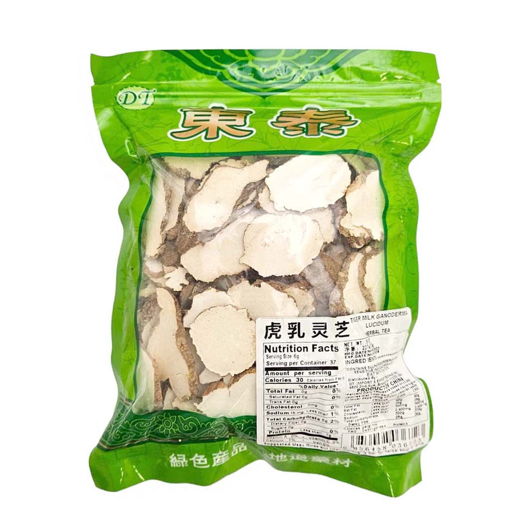 TIGER MILK MUSHROOM (KU RU LING ZHI)  虎乳靈芝(8 OZ)