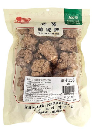 DRIED PANAX NOTOGINSENG #20  (TIAN QI)田七 20頭