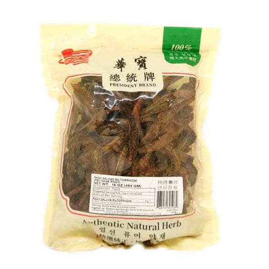 RADIX SALVIAE MILTIORRHIZAE (CHUAN DAN SHEN PIAN) 川丹參片(16 OZ)
