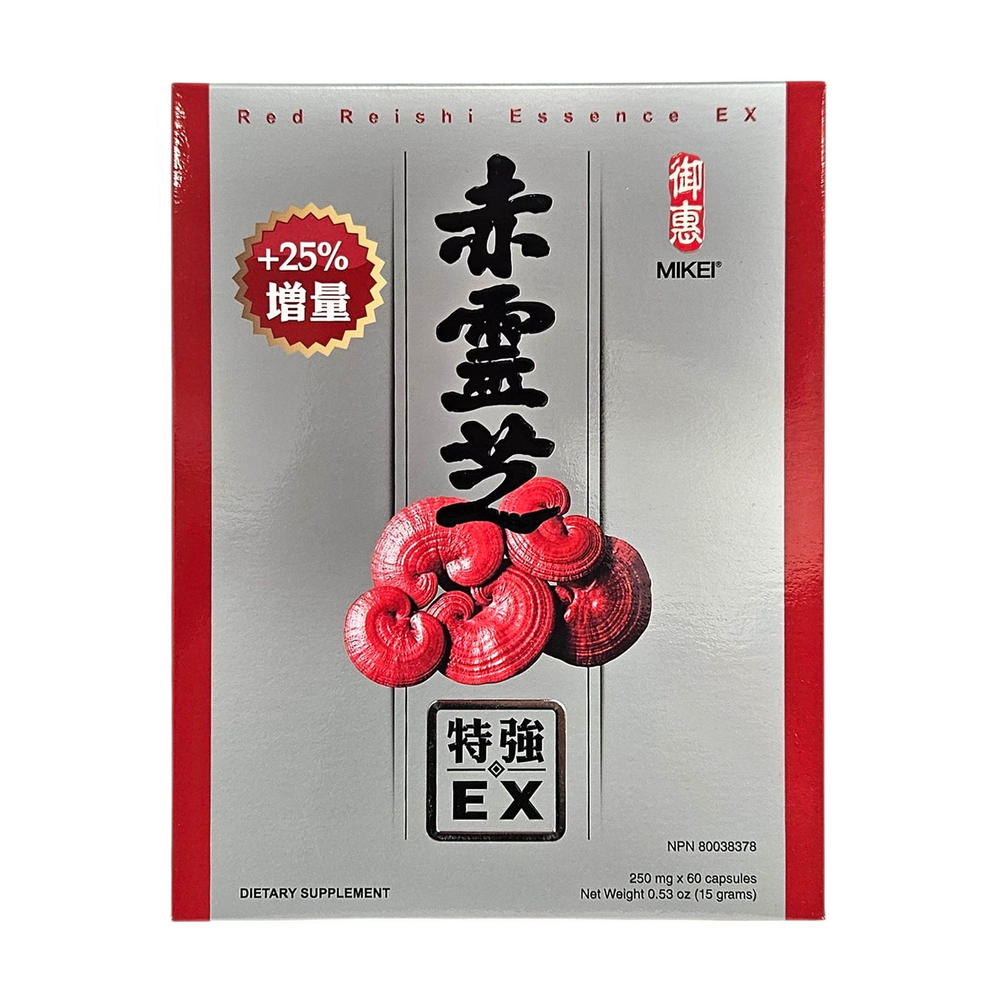 MIKEI REISHI ESSENCE EX 御惠 赤靈芝丸*特強*（60'S）