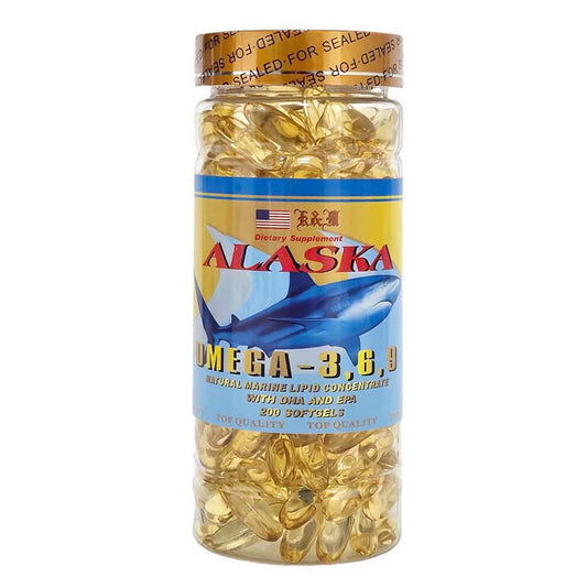 ALASKA OMEGA -369FISH OIL 369魚油（200'S）