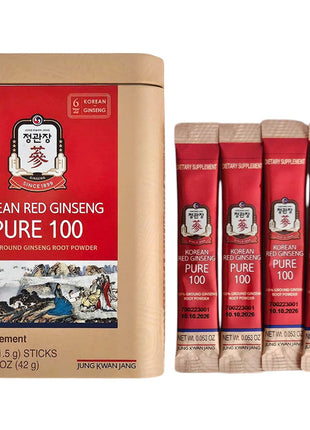 JUNG KWAN JANG KOREAN RED GINSENG POWDER 正官裝 高麗紅參粉（1.5G）