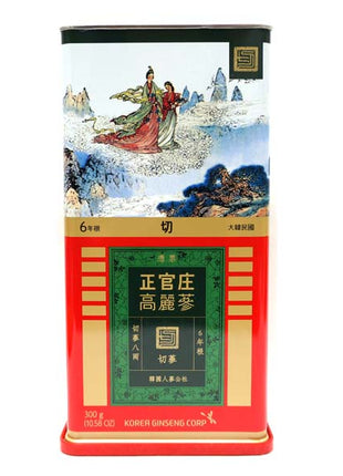 JUNG KWAN JANG KOREAN GINSENG SLICE 正官裝 高麗參*切參* （300 G)