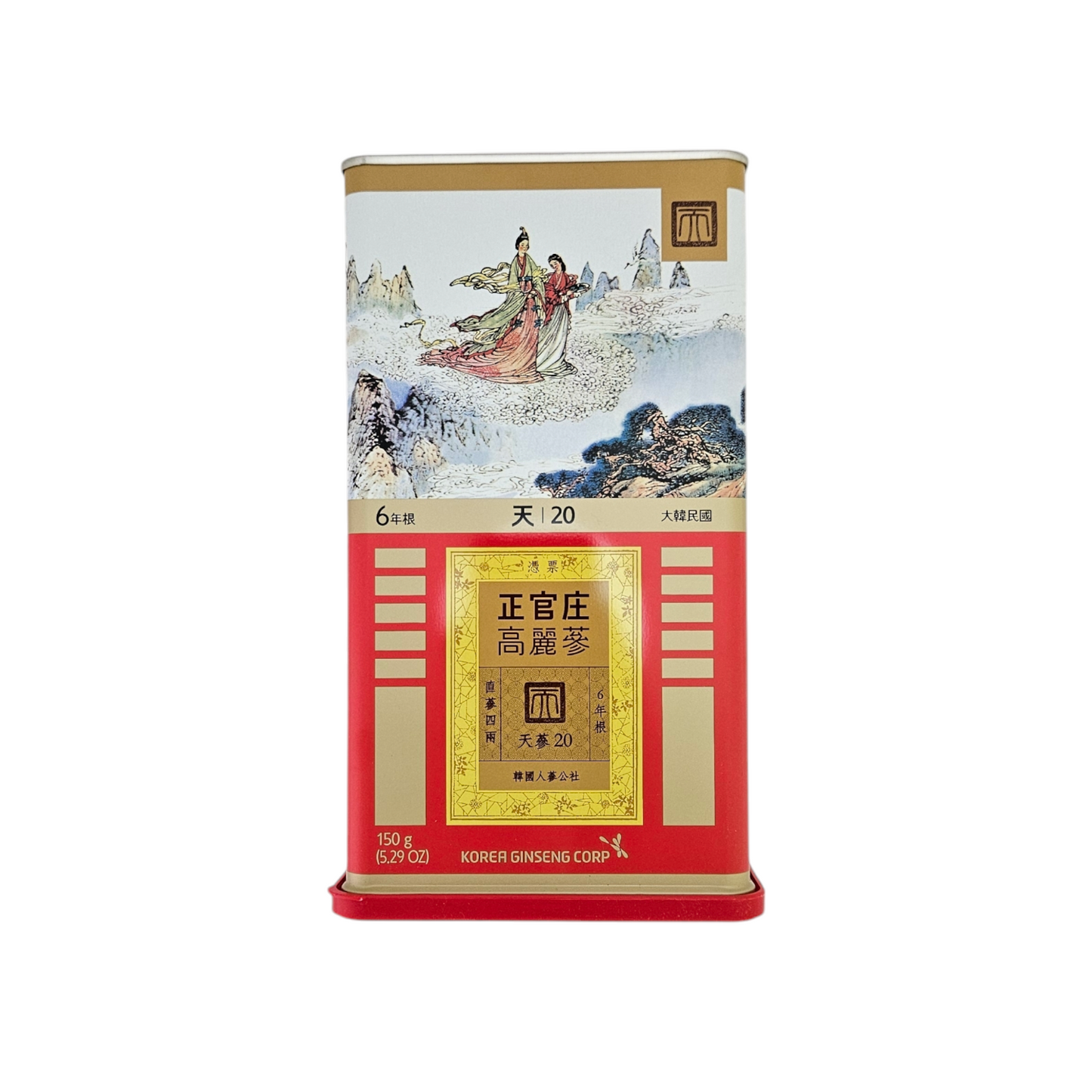 KOREAN GINSENG HEAVEN 20 150G 正官裝 高麗參 天字20 四兩裝(150G)