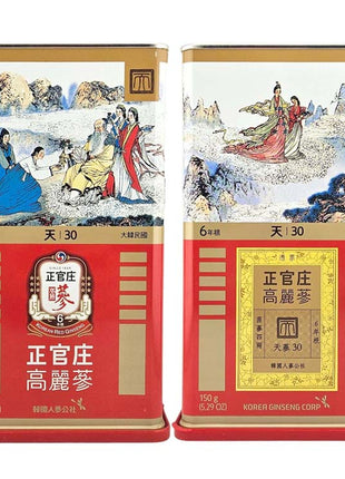 JUNG KWAN JANG KOREAN GINSENG HEAVE 正官裝 高麗參 天字30 四兩裝(150 G)