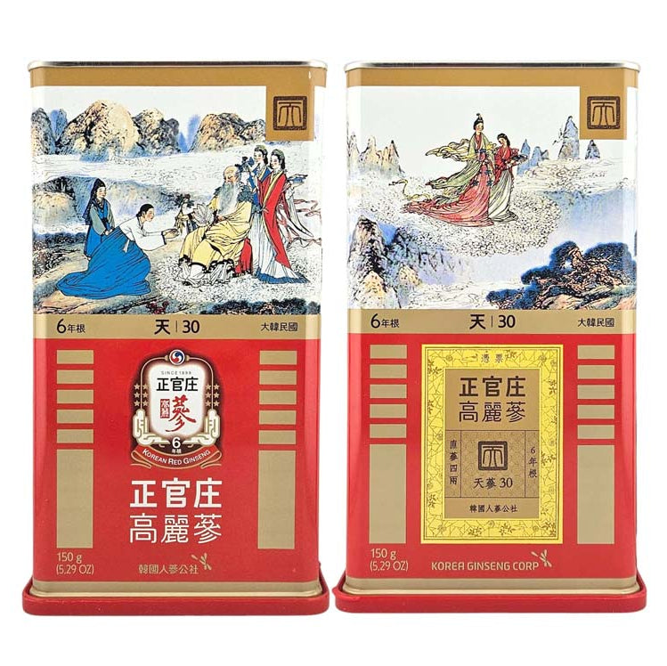 JUNG KWAN JANG KOREAN GINSENG HEAVE 正官裝 高麗參 天字30 四兩裝(150 G)