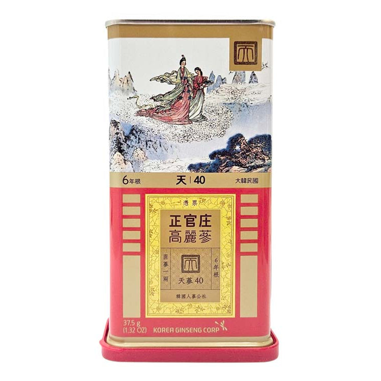 JUNG KWAN JANG KOREAN GINSENG HEAVE 正官裝 高麗參 天字40 一兩裝(37.5 G)