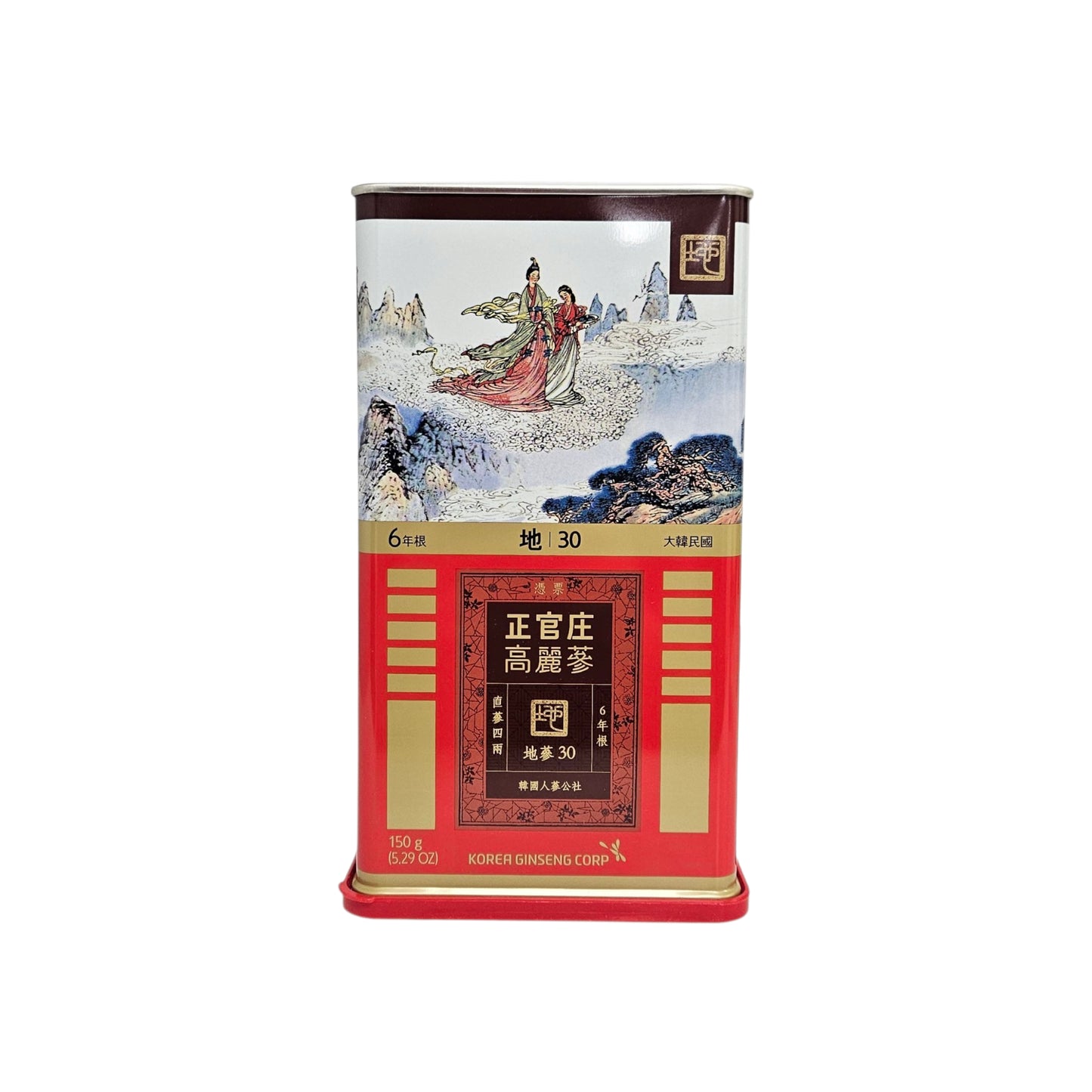 KOREAN GINSENG EARTH 30  300G 正官裝 高麗參 地字30 四兩裝(150G)