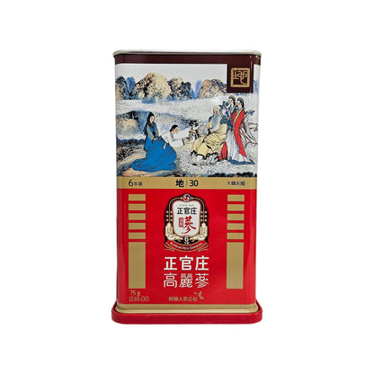 KOREAN GINSENG EARTH 30 75G 正官裝 高麗參 地字30 二兩裝(75G)
