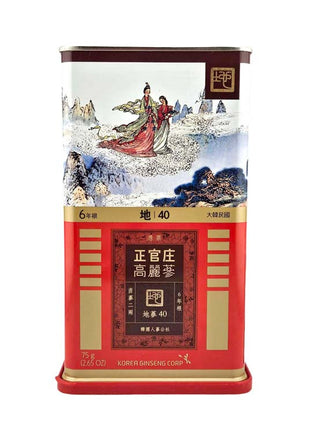 KOREAN GINSENG EARTH 40 75G  正官裝 高麗參 地字40 二兩裝(75G)