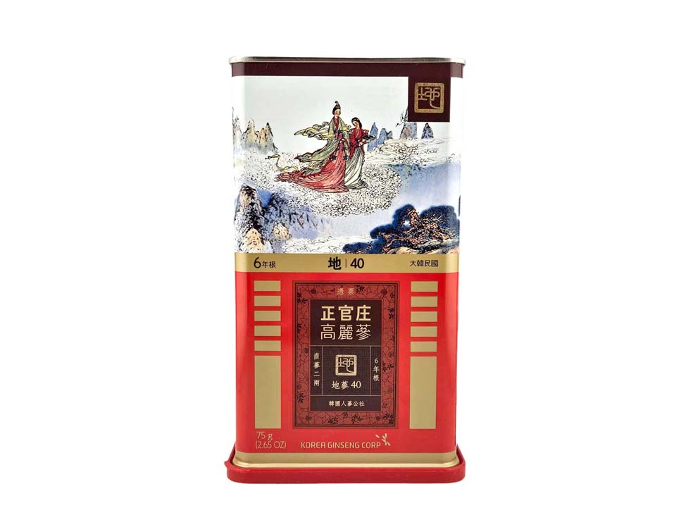 KOREAN GINSENG EARTH 40 75G  正官裝 高麗參 地字40 二兩裝(75G)