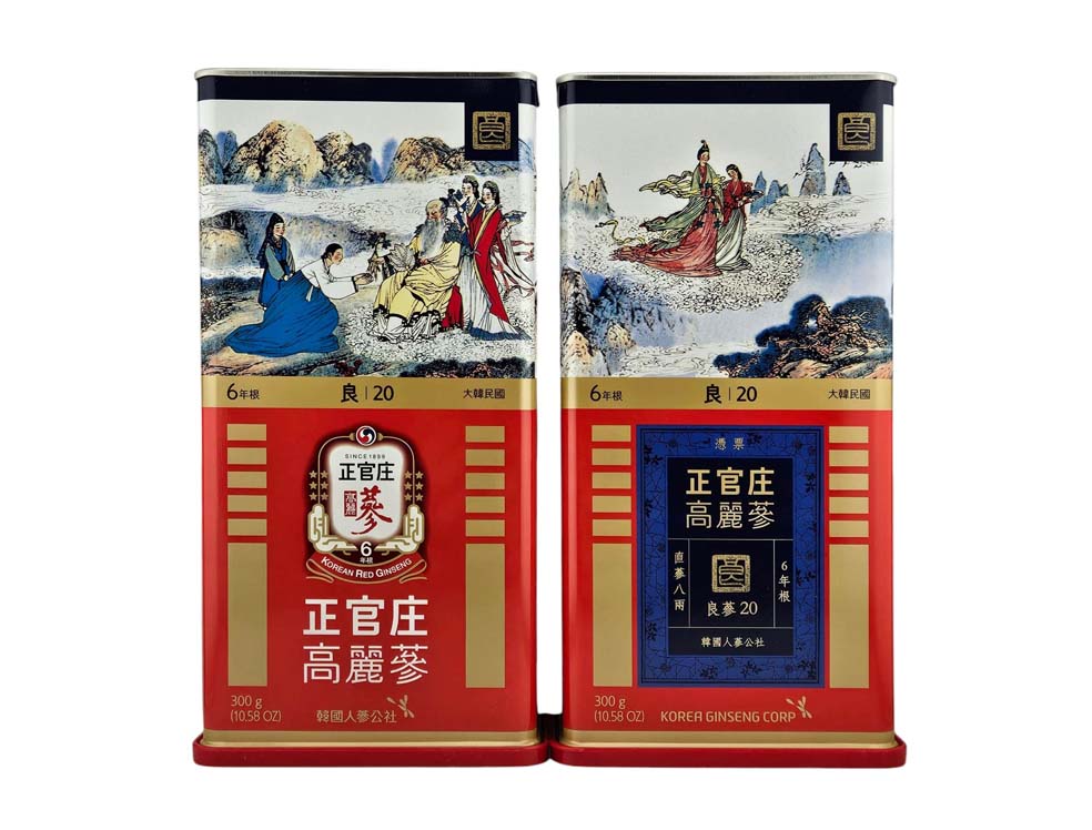 KOREAN GINSENG GOOD 20 300G  正官裝 高麗參 良字20  八裝(300G)