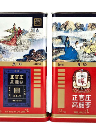 KOREAN GINSENG GOOD 30 75G 正官裝 高麗參 良字30 二兩裝(75G)