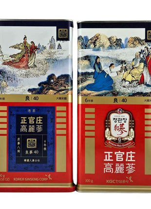 KOREAN GINSENG GOOD 40 300G 正官裝 高麗參 良字40 八兩裝(300G)