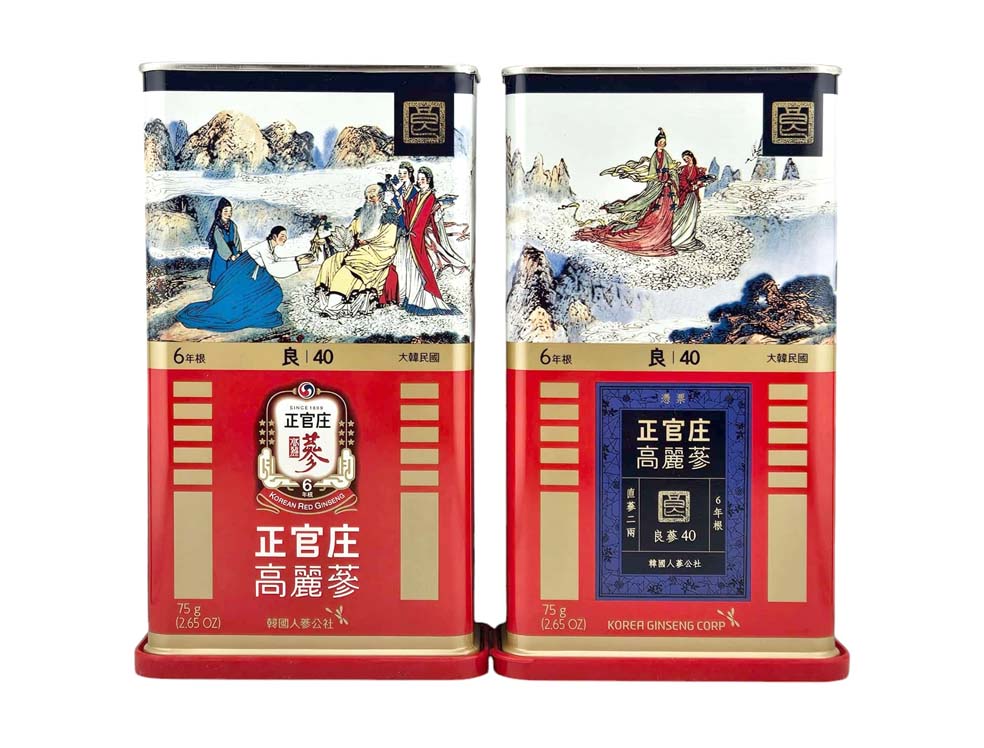 KOREAN GINSENG GOOD  40 75G  正官裝 高麗參 良字40 2兩裝(75 G)