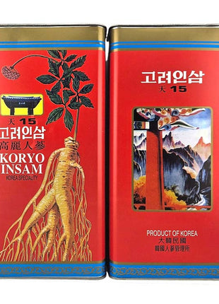 KOREA GINSENG 韓國 天15 高麗人參*16條*（300 G）