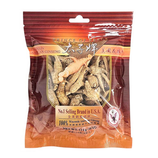 PRINCE OF PEACE WISCONSIN AMERICAN GINSENG 太子 花旗參(4 OZ)