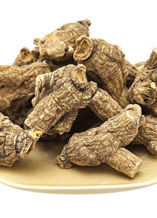WISCONSIN GINSENG ROOT ROUND-HEAD MEDIUM  威省 原枝花旗參*中泡*
