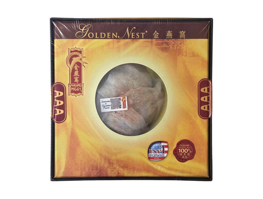 GOLDEN NEST WHITE BIRD'S NEST FROM INDONESIA*AAA*金燕窩  白燕AAA(1 OZ)