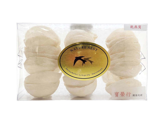NATURE WHITE BIRD'S NEST*AA*  原 野 白燕盞 *AA*(8 OZ)