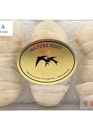 NATURE WHITE BIRD'S NEST*A*  原 野 白燕盞 *A*(8 OZ)