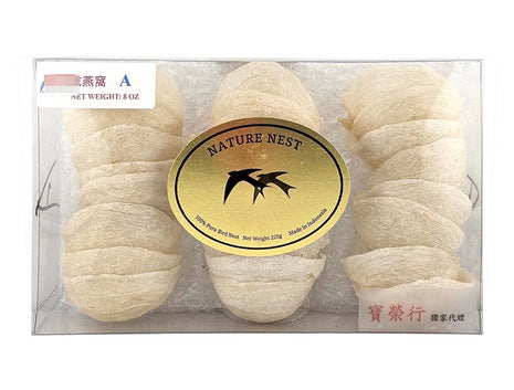 NATURE WHITE BIRD'S NEST*A*  原 野 白燕盞 *A*(8 OZ)