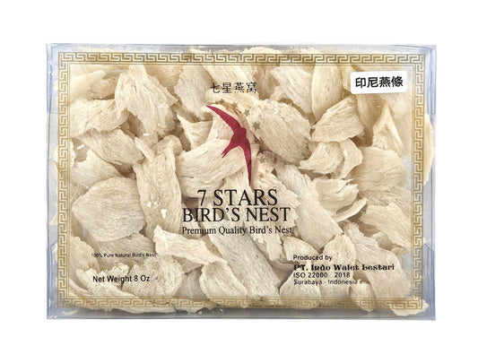 7 STARS PREMIUM MEDIUM BROKEN SHAPE BIRD'S NEST*M* 七 星  燕條*中條*（8 OZ）