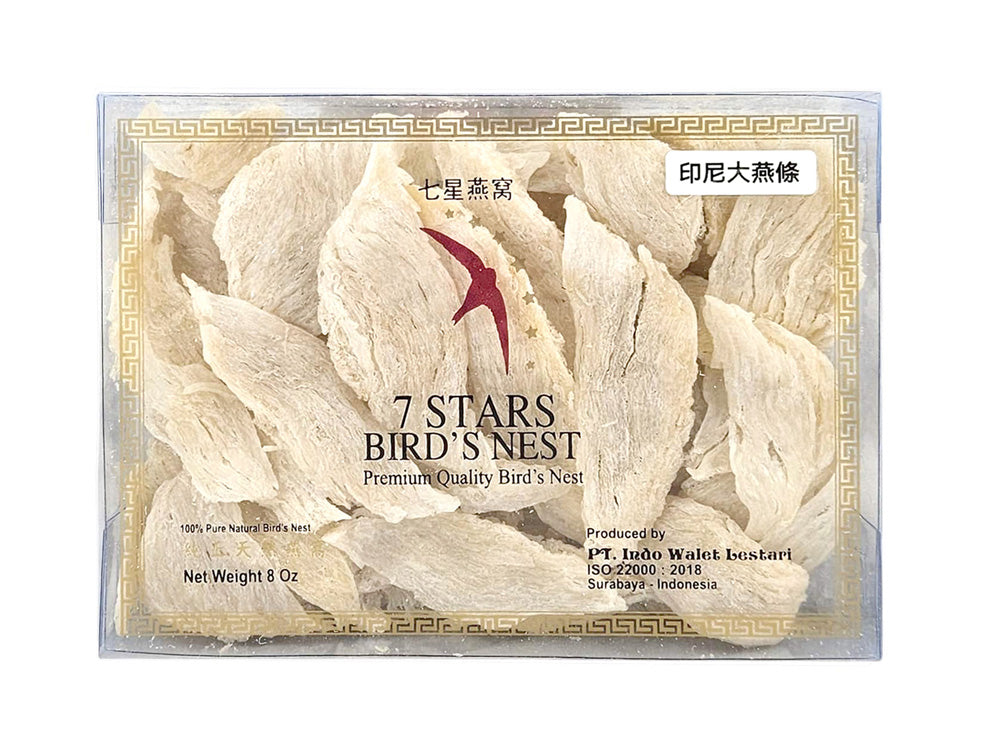 7 STARS PREMIUM MEDIUM BROKEN SHAPE BIRD'S NEST*L* 七 星  燕條*大條*（8 OZ）