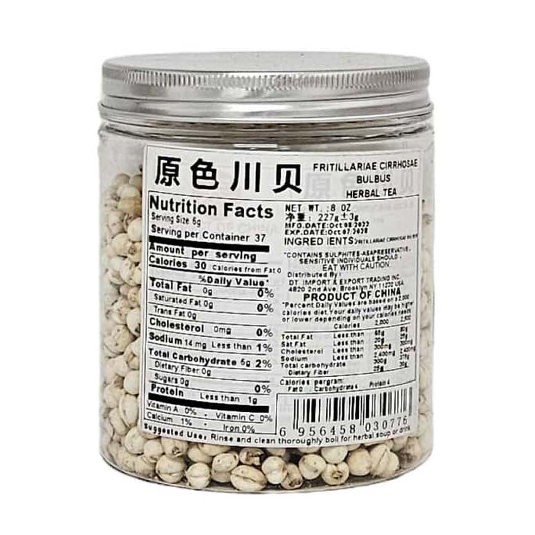 FRITILLARIAE THUNBERGII BULBUS  中國 原色川貝 (8 OZ)
