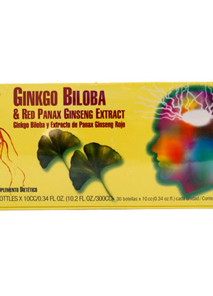 PRINCE OF PEACE  GINKGO BILOBA & RED PANAX GINSENG EXTRACT 太子 銀杏人參精(30x10cc)