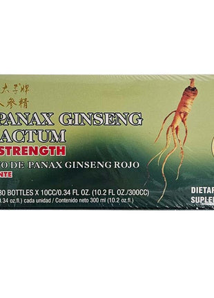 PRINCE OF PEACE RED PANAX GINSENG EXTRACTUM 太子 強力人參精(30x10cc)