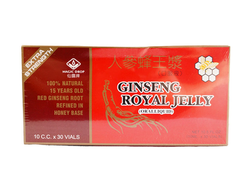 RED GINSENG ROYAL JELLY IN HONEY BASE  仙露 人參蜂王漿(30x10CC)