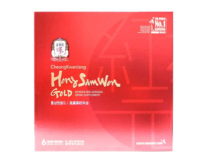 KOREA HONG SAM WON 正官裝 韓國高麗參飲品(6x5x50 ML)