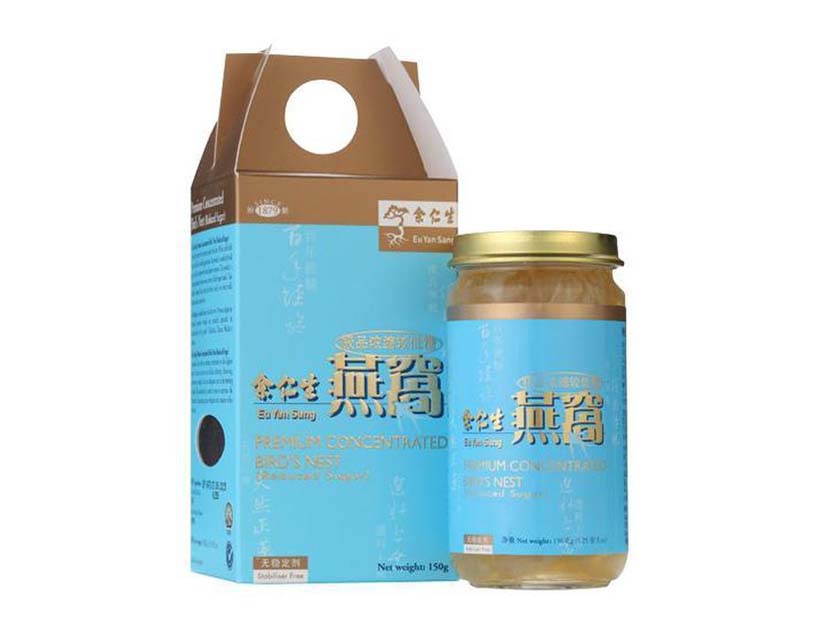 EU YAN SANG  PREMIUM CONCENTRATED REDUCED SUGAR 余仁生 極品濃縮低糖燕窩(150 G)