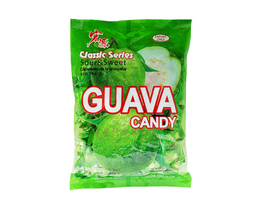 HONG YUAN GUAVA CANDY CLASSIC SERIES SOUR & SWEET 宏源 番石榴糖(350 G)