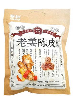 UPSUN GINGER TANGERINE SOFT CANDY 黎祥 老薑陳皮軟糖(228 G)