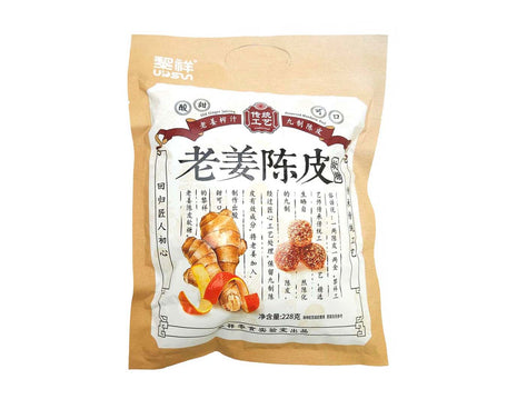 UPSUN GINGER TANGERINE SOFT CANDY 黎祥 老薑陳皮軟糖(228 G)