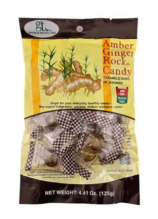 G.T.R AMBER ROCK GINGER CANDY 綠怡 琥珀薑糖*硬糖*(4.41 OZ)
